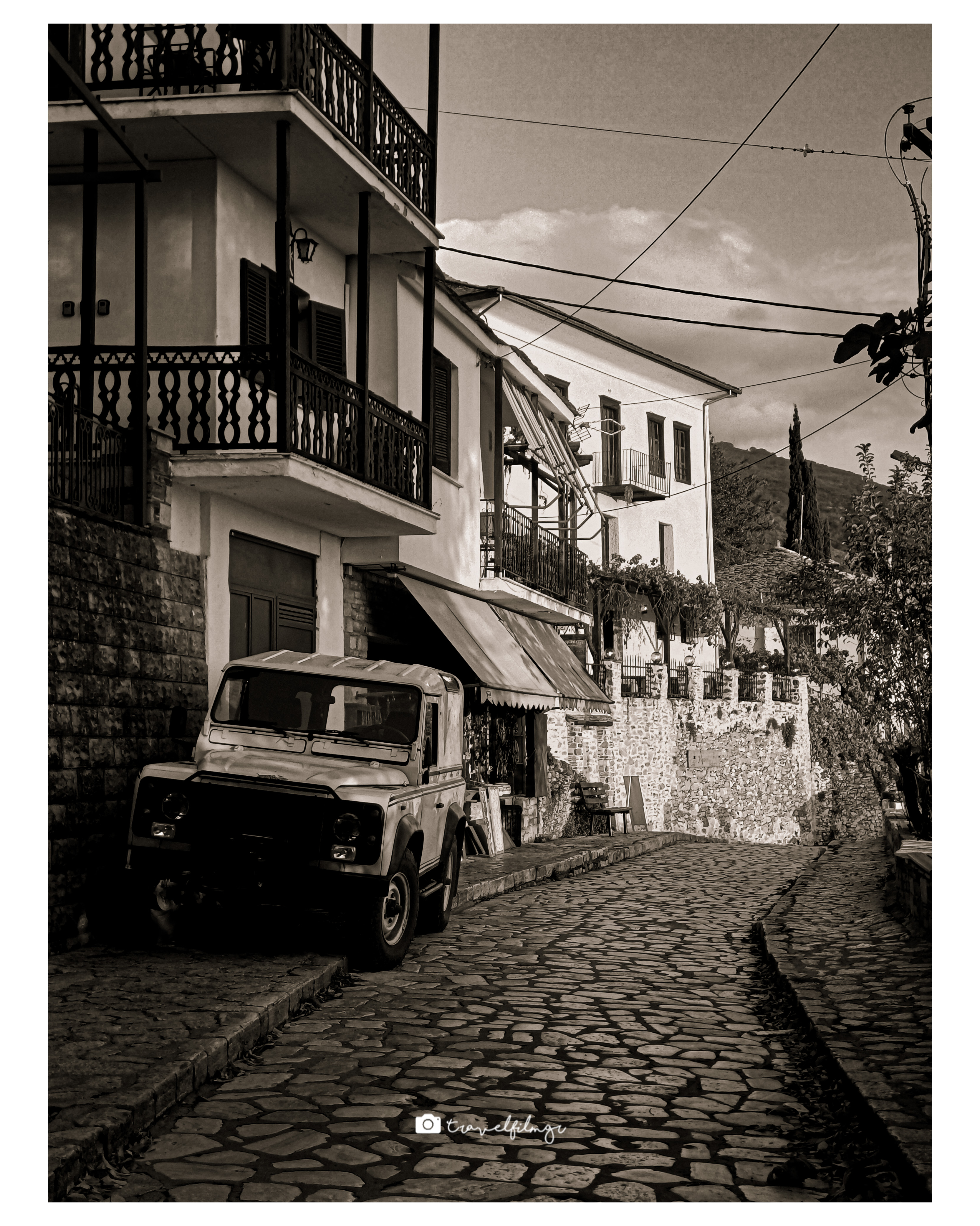 A Street Frozen in Time